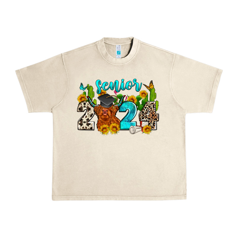 Senior 2024 Cow Urban Heavy Tee by Zillion Design Studio | Teevron
