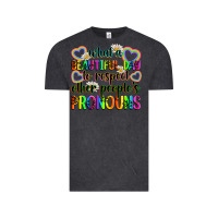 Vintage Black what a beautiful day to respect other people's pro Vintage Tee - Zillion Design Studio