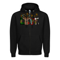 Black love christmas Zipper Hoodie - JahusDesignShop