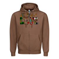 Chestnut love christmas Zipper Hoodie - JahusDesignShop