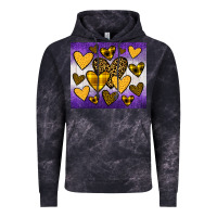 Cloud Black lakers hearts Vintage Hoodie - JahusDesignShop