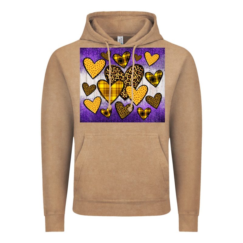 Lakers Hearts Vintage Hoodie by JahusDesignShop | Teevron