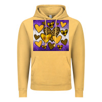 Vintage Mustard lakers hearts Vintage Hoodie - JahusDesignShop
