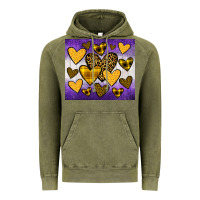 Vintage Olive lakers hearts Vintage Hoodie - JahusDesignShop