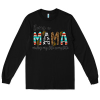 Black being mama makes my life complate Long Sleeve Tee - CowhideDigitalArt