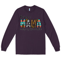 Plum being mama makes my life complate Long Sleeve Tee - CowhideDigitalArt