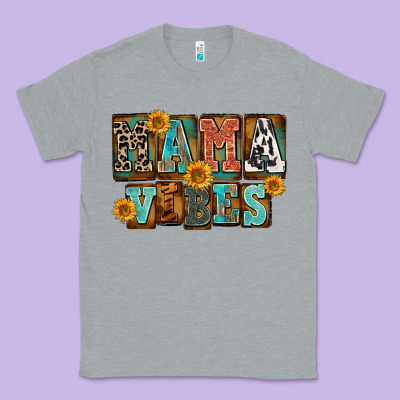 Western Mama Vibes Classic Tee Designed By Fadigitalartstudio