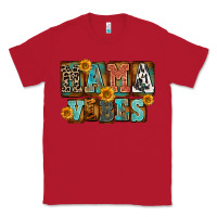 Red western mama vibes Classic Tee - FaDigitalArtStudio