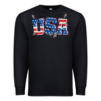 Land Of The Free Usa Premium Sweatshirt | Teevron