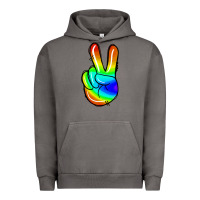 Pigment Tornado rainbow peace sign Urban Hoodie - Jasminsmagicworld