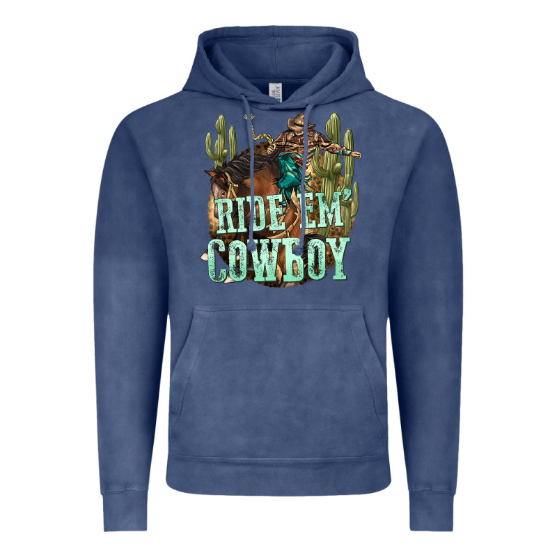 Ride Em Cowboy Vintage Hoodie by texasbilliewilder | Teevron