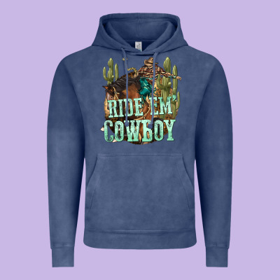 Vintage Hoodie ride em cowboy