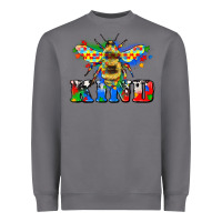 Storm bee kind autism Heavyweight Sweatshirt - Zillion Design Studio