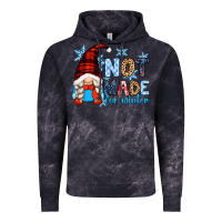 Cloud Black not made for winter with gnome Vintage Hoodie - Zillion Design Studio