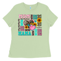 Matcha mom mama mommy with hearts Ladies Tee - AdoDesignShop