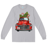 Moon Dust christmas trees truck Long Sleeve Tee - FaDigitalArtStudio