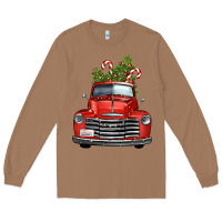 Toasted Coconut christmas trees truck Long Sleeve Tee - FaDigitalArtStudio