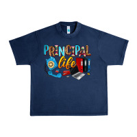 Navy principal life Urban Heavy Tee - Zillion Design Studio
