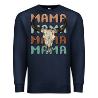 Navy mama Premium Sweatshirt - MaliasSmallBusiness