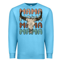 Ocean Blue mama Premium Sweatshirt - MaliasSmallBusiness
