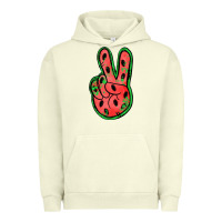Watermelon Peace Sign Urban Hoodie | Teevron