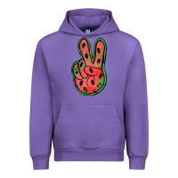 Tulip watermelon peace sign Urban Hoodie - Jasminsmagicworld