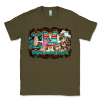 Army Green cma Classic Tee - RacoonDesign