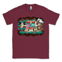 Burgundy cma Classic Tee - RacoonDesign