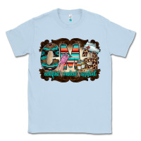 Dusty Blue cma Classic Tee - RacoonDesign