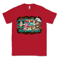 Red cma Classic Tee - RacoonDesign