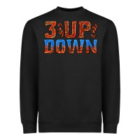 Black 3 up 3 down basketball Heavyweight Sweatshirt - texasbilliewilder
