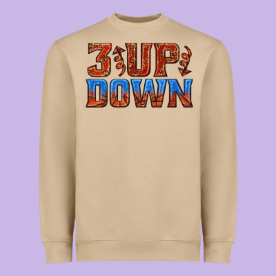 Heavyweight Sweatshirt 3 up 3 down basketball