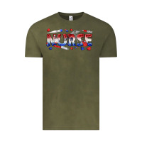 Vintage Olive american nurse Vintage Tee - texasbilliewilder