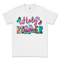 White holy roller Classic Tee - BundleAndBundleShop