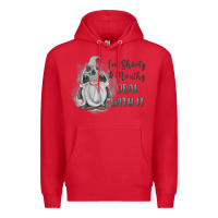 Red im shorty mouthy deal with it gnome Premium Hoodie - MaliasSmallBusiness