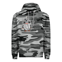 Slate Camo im shorty mouthy deal with it gnome Premium Hoodie - MaliasSmallBusiness