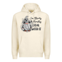 Tofu im shorty mouthy deal with it gnome Premium Hoodie - MaliasSmallBusiness