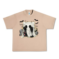 Burro Ghost Cat Urban Heavy Tee - texasbilliewilder