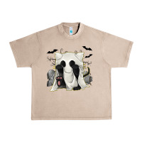 French Oak Ghost Cat Urban Heavy Tee - texasbilliewilder