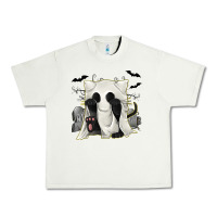 Pistachio Ghost Cat Urban Heavy Tee - texasbilliewilder
