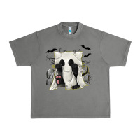 Tornado Ghost Cat Urban Heavy Tee - texasbilliewilder