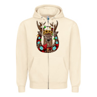 Sandshell christmas horseshoe Zipper Hoodie - JahusDesignShop