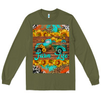 Army Green farm life and truck air freshener Long Sleeve Tee - HRA Design Shop