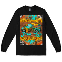 Black farm life and truck air freshener Long Sleeve Tee - HRA Design Shop