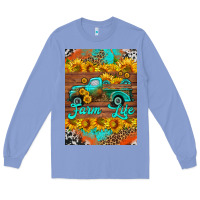 Colony Blue farm life and truck air freshener Long Sleeve Tee - HRA Design Shop