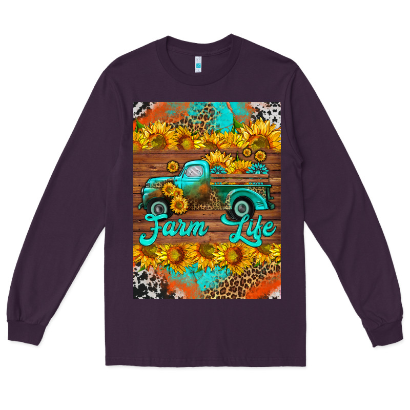 Farm Life And Truck Air Freshener Long Sleeve Tee by HRA Design Shop | Teevron