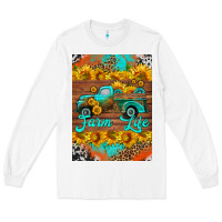 White farm life and truck air freshener Long Sleeve Tee - HRA Design Shop