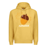Antique Gold Welcome Autumn Premium Hoodie - Bettercallsaul