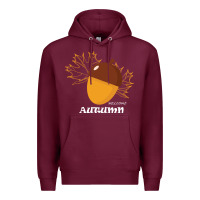 Burgundy Welcome Autumn Premium Hoodie - Bettercallsaul