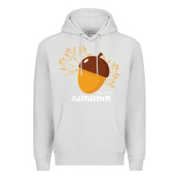 Dove Grey Welcome Autumn Premium Hoodie - Bettercallsaul